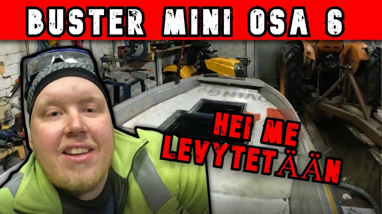 BUSTER MINI OSA 6 Levytyshommissa