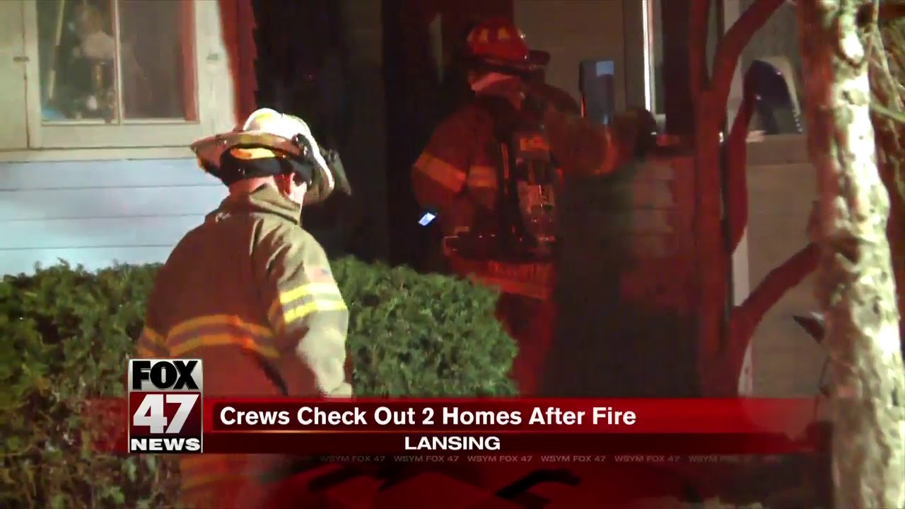 Crews check out homes after Lansing fire