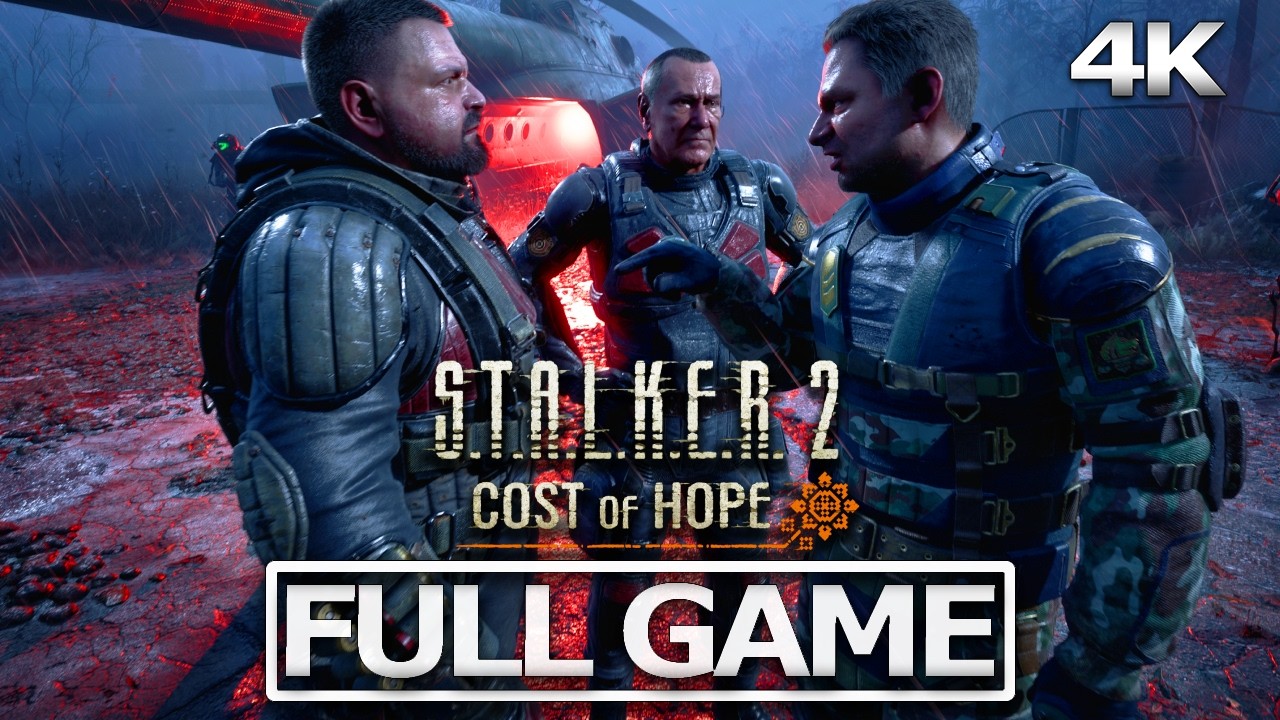 S.T.A.L.K.E.R. 2: COST OF HOPE DLC Full Gameplay Walkthrough / No Commentary【FULL GAME】4K Ultra HD