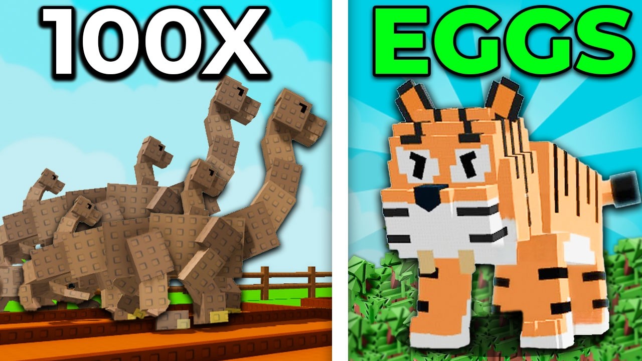 USING BRONTOSAURUS ARMY to HATCH 100 Jungle Eggs in Grow a Garden...