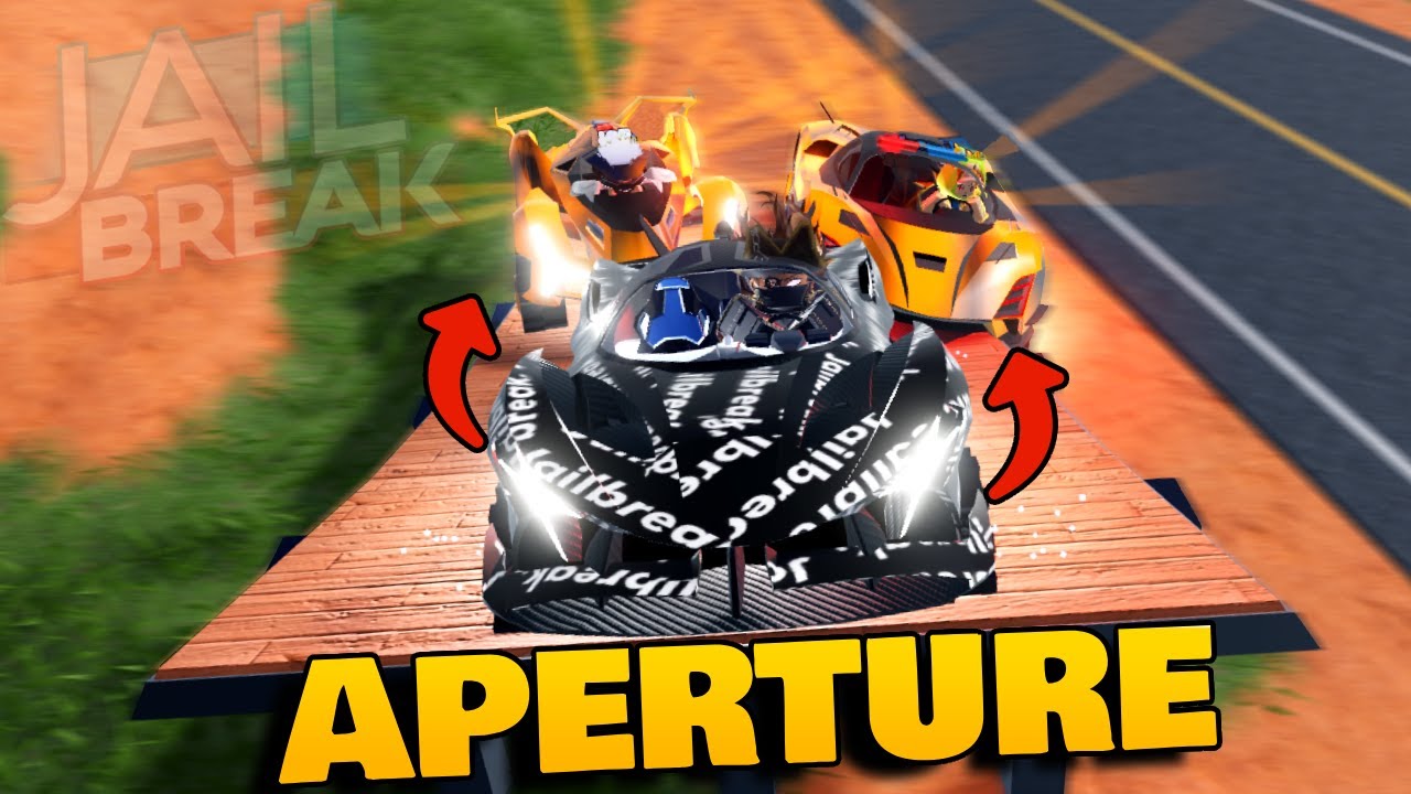 Grinding with the APERTURE in Roblox Jailbreak Season 27