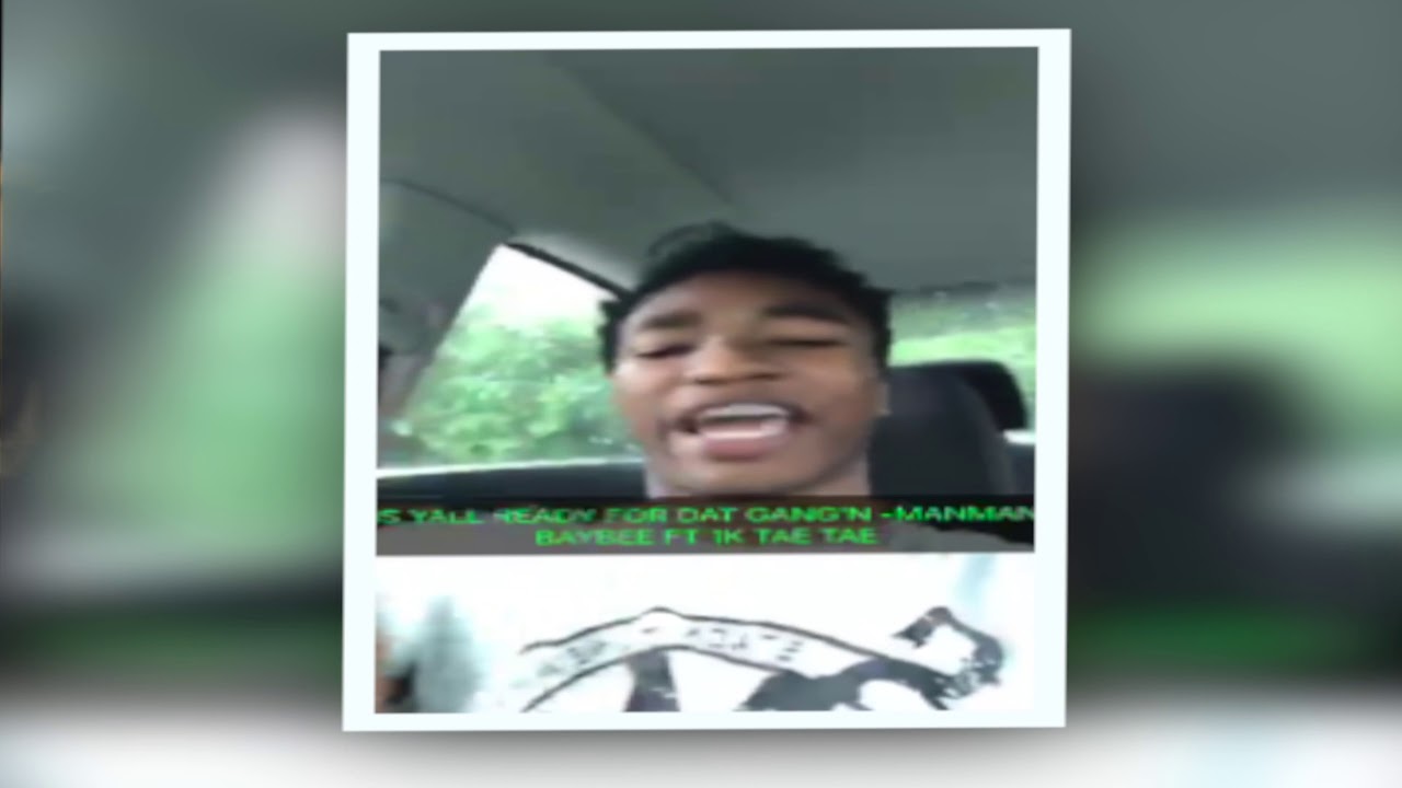 ManMan Baybee Ft 1K Tae Tay - Gang'N Shot By @arosarioproduction