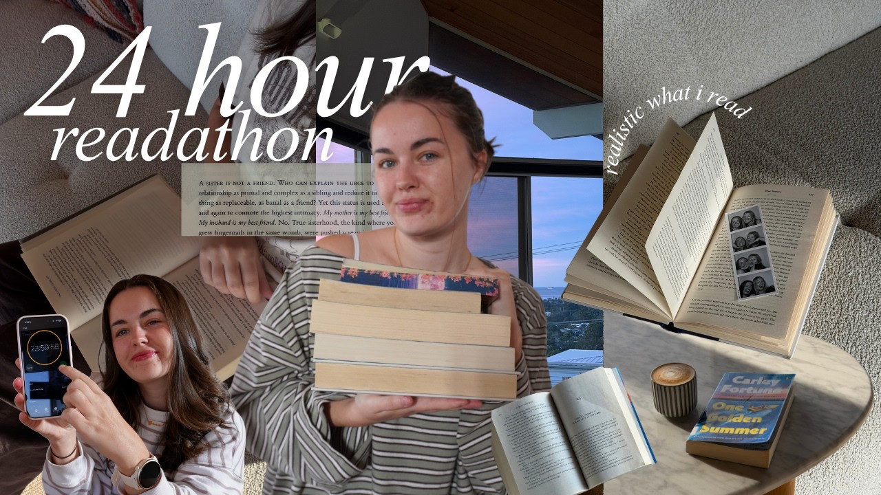 сколько я успею прочитать за 24 часа?? 📚⏰ | 24-часовой марафон чтения