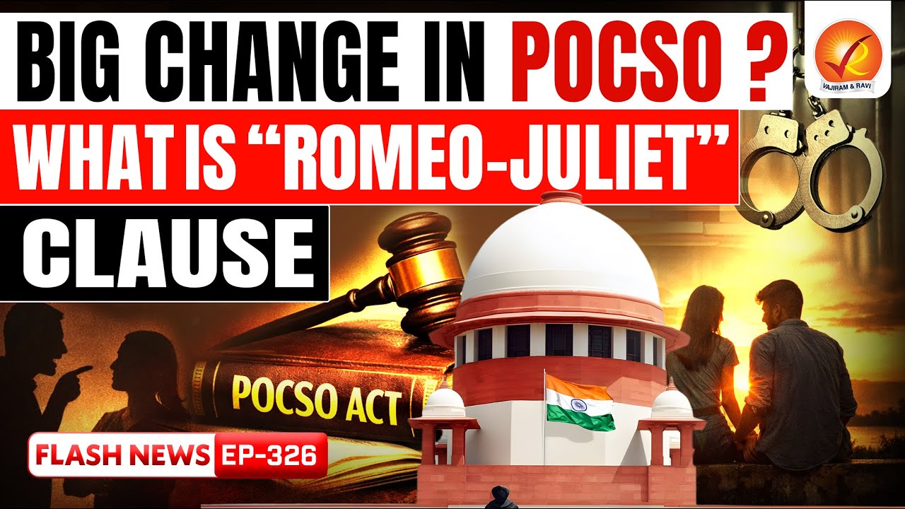 Romeo–Juliet Clause in POCSO ? Supreme Court’s Suggestion to Protect Adolescent Relationships