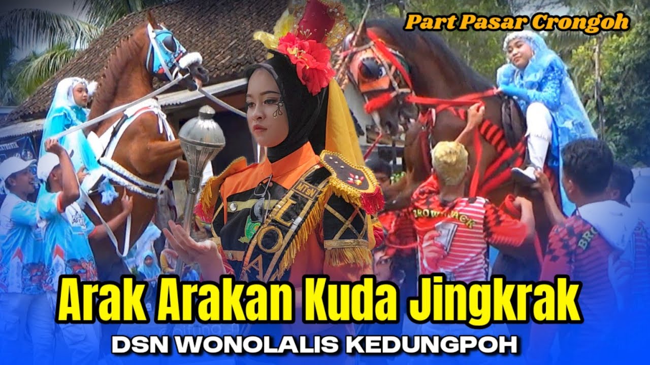 Kuda Jingkrak Dan Arak Arakan Peserta Khotmil Quran | Wonolalis  Kedungpoh 8 Februari 2026