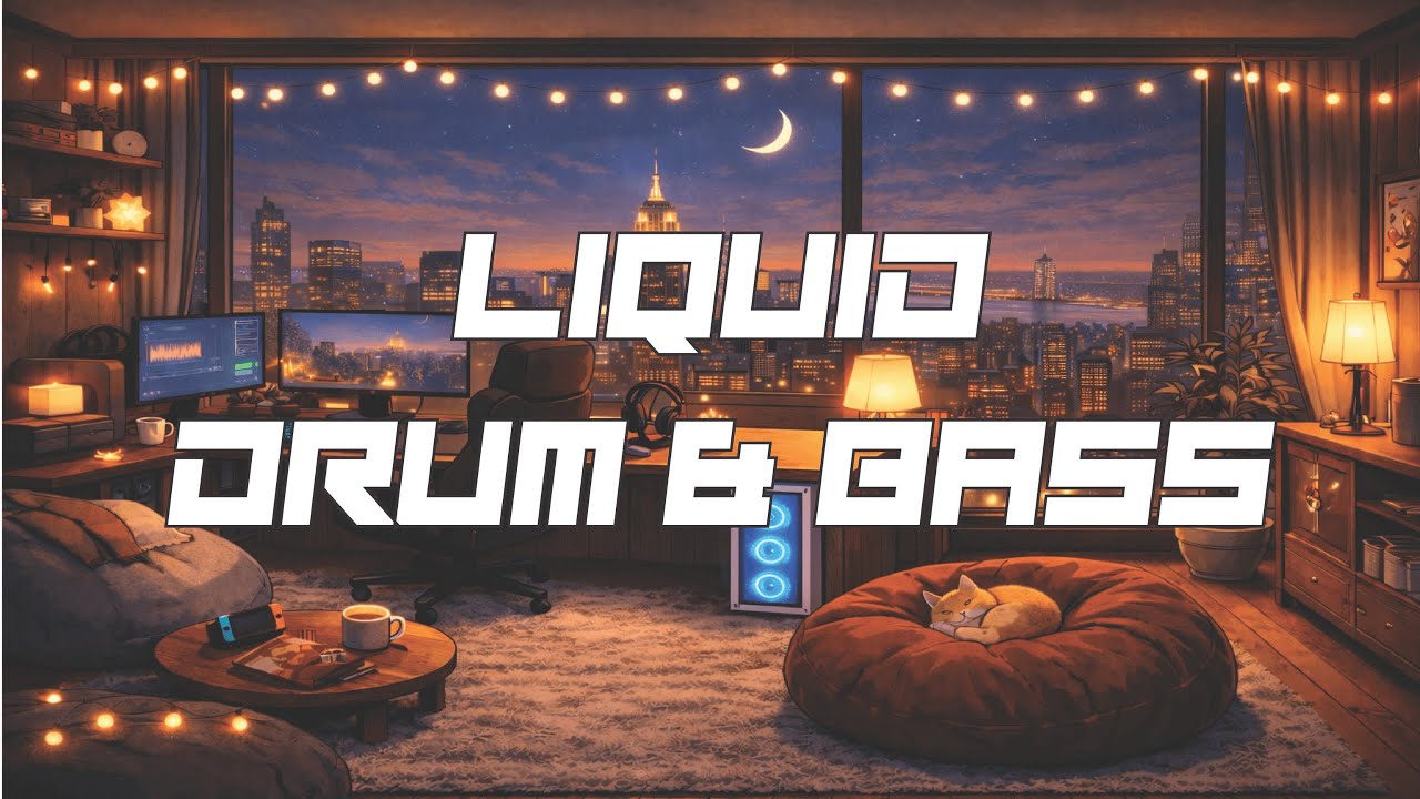 Late Night Cruising — Liquid Drum & Bass Mix (Chill Night Drive)