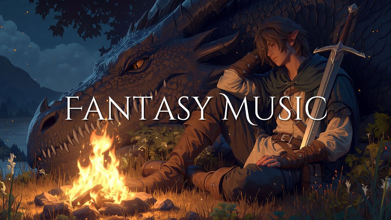 Rest by the Fire | 2 Hours of Relaxing Medieval Fantasy Music