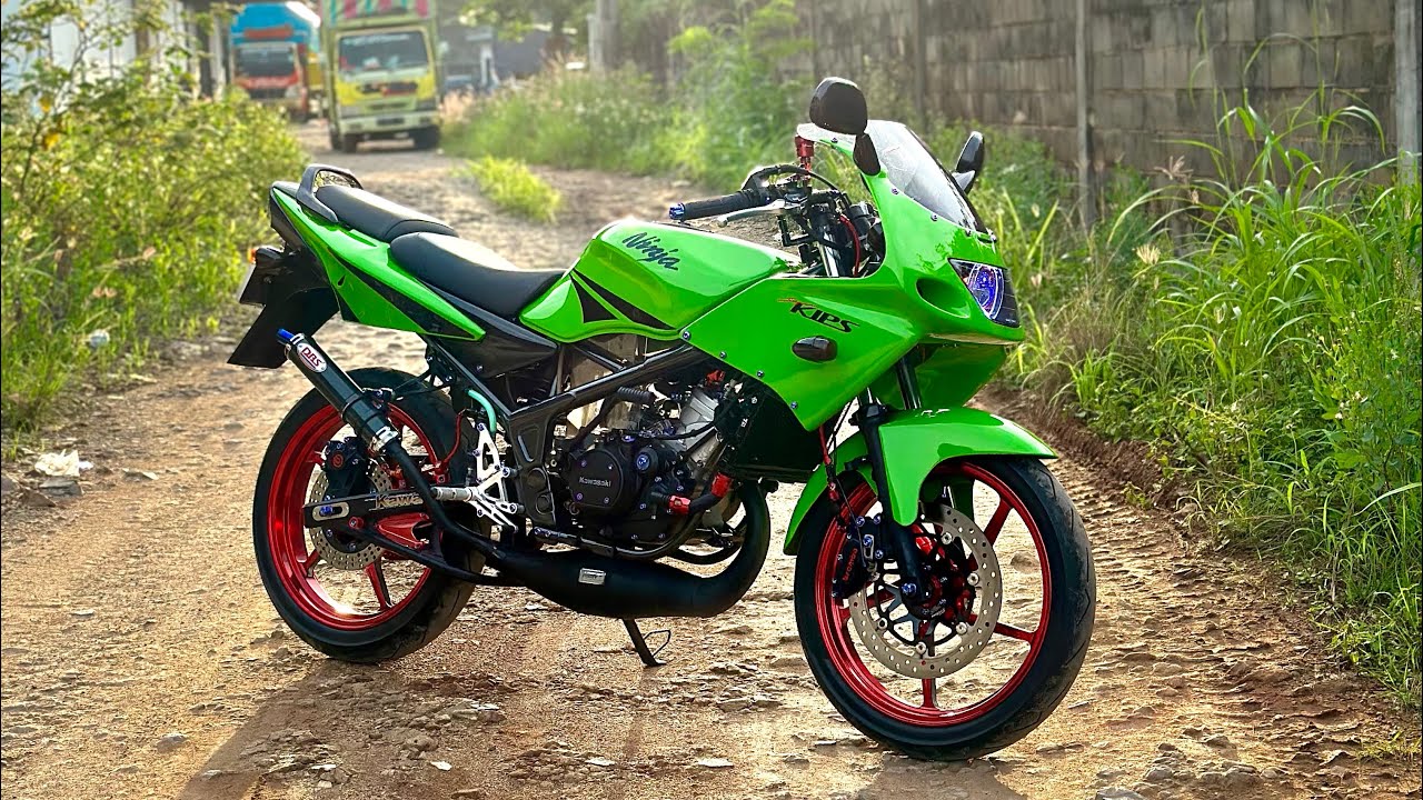 NINJA RR GEN 4 fULL MODIF RATA KANAN | LANGSUNG BAWA NIGHT RIDE LAWAN ZX25R