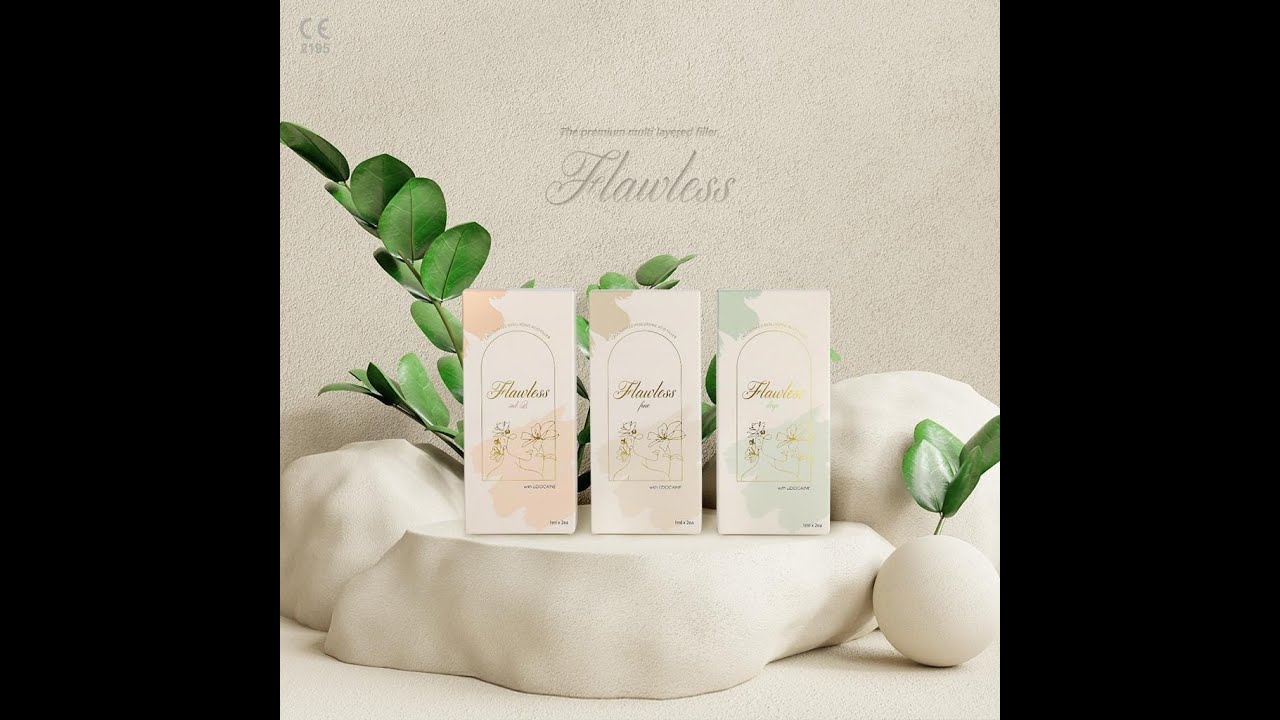 Flawless CE Filler [1.0mL*2 syringes] Cross-linked hyaluronic acid 20mg/mL