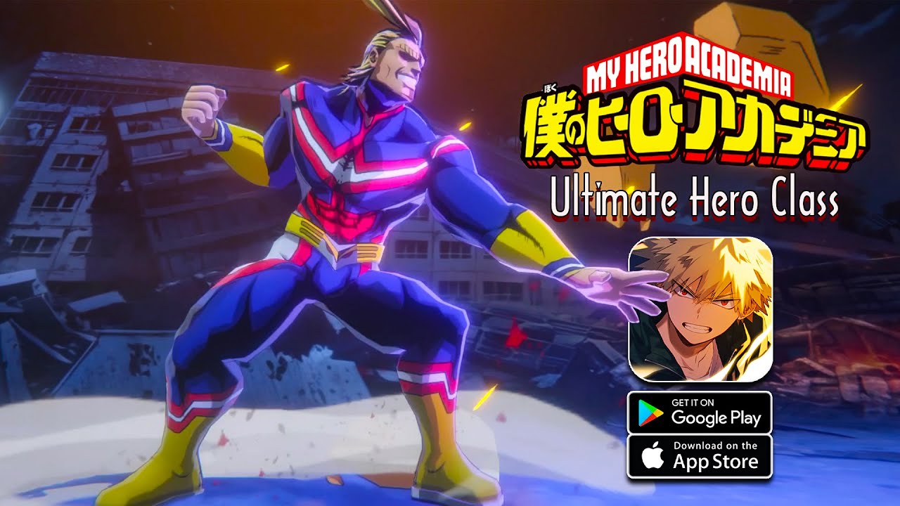Ultimate Hero Class - My Hero Academia Gameplay (Android/iOS)