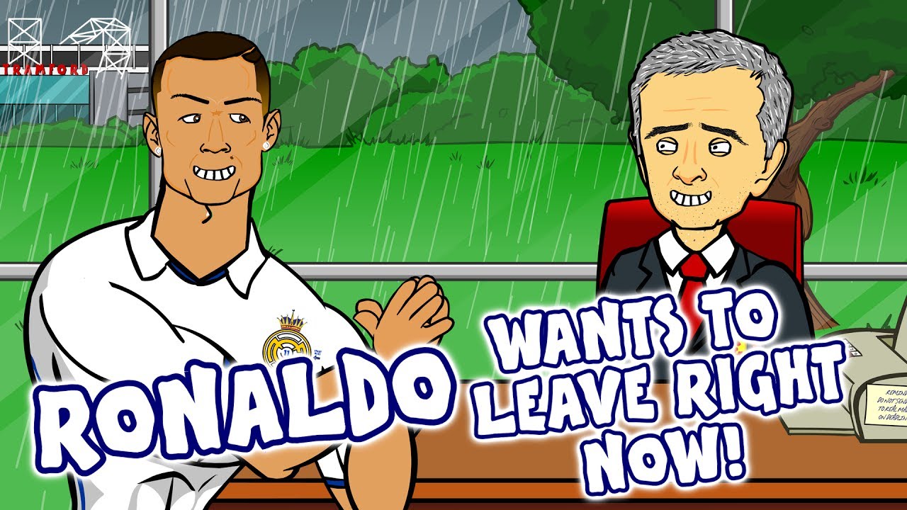 РОНАЛДУ переходит в &laquo;МЮ&raquo;?! (CR7 хочет покинуть &laquo;Реал Мадрид&raquo; прямо сейчас &mdash; пародия на песню о тр...