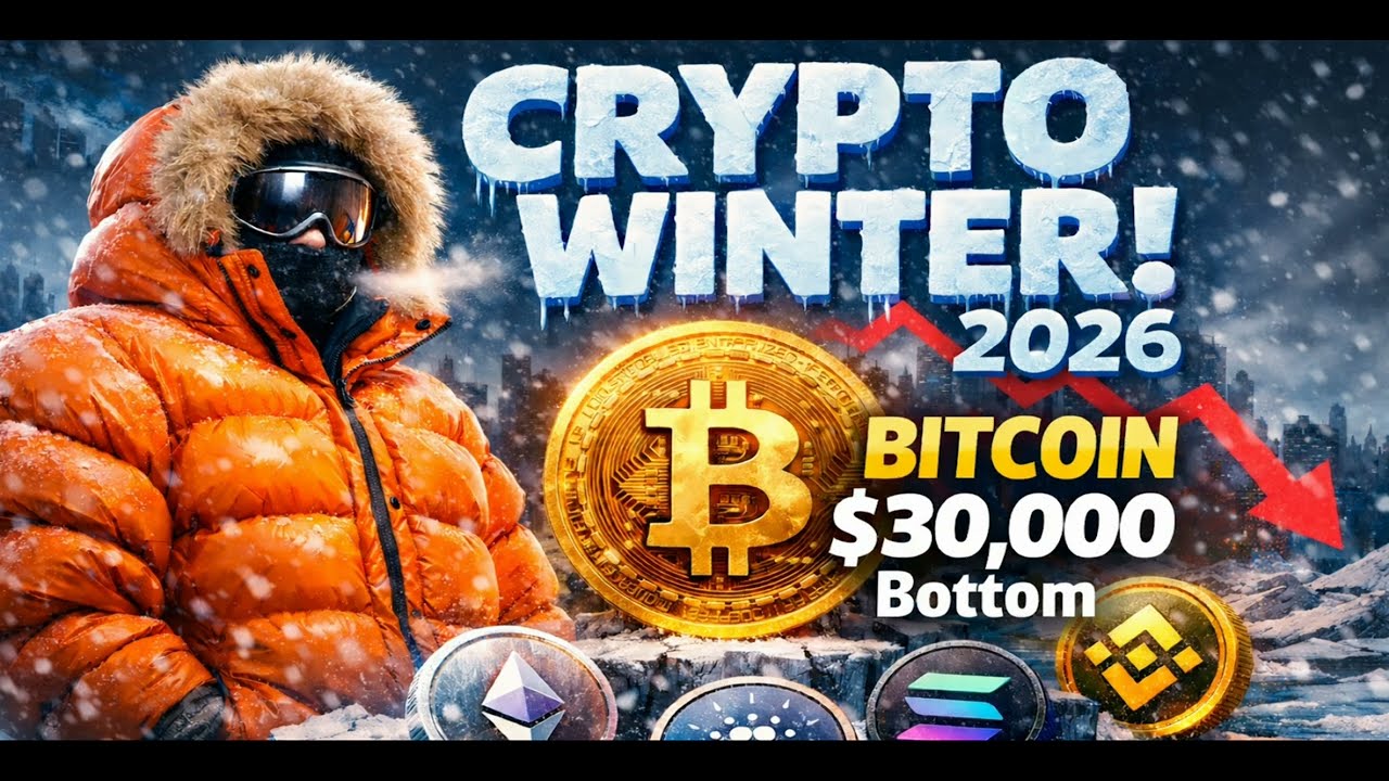 2026 Bitcoin $30,000 Prophecy Bottom. BTC Bear Market Run After the Next Drop. Crypto Winter 2026