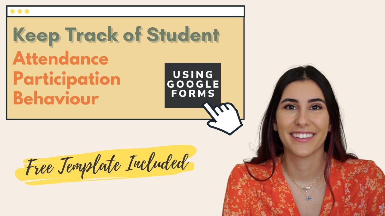 How I Track Student Attendance/Participation and Behaviour Using Google Forms (For Virtual Learning)