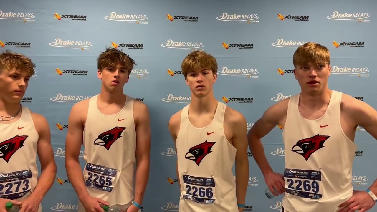 KMA Sports (Drake Relays Day 3) Treynor Boys Shuttle Hurdle