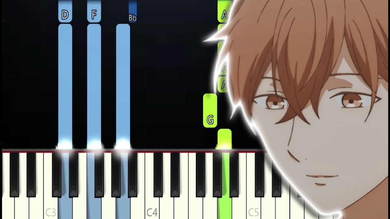 Given - Marutsuke - Mafuyu (Piano Tutorial)