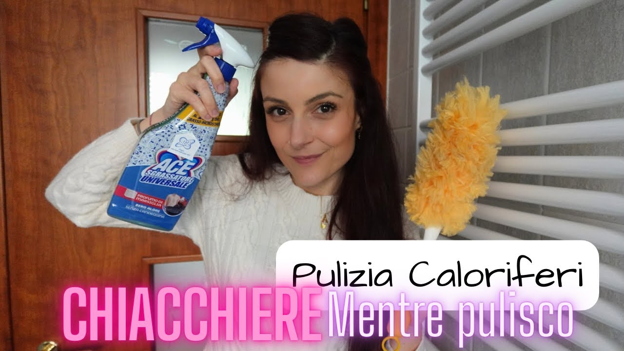 CHIACCHIERE MENTRE PULISCO||Pulizia caloriferi e aggiornamento asilo