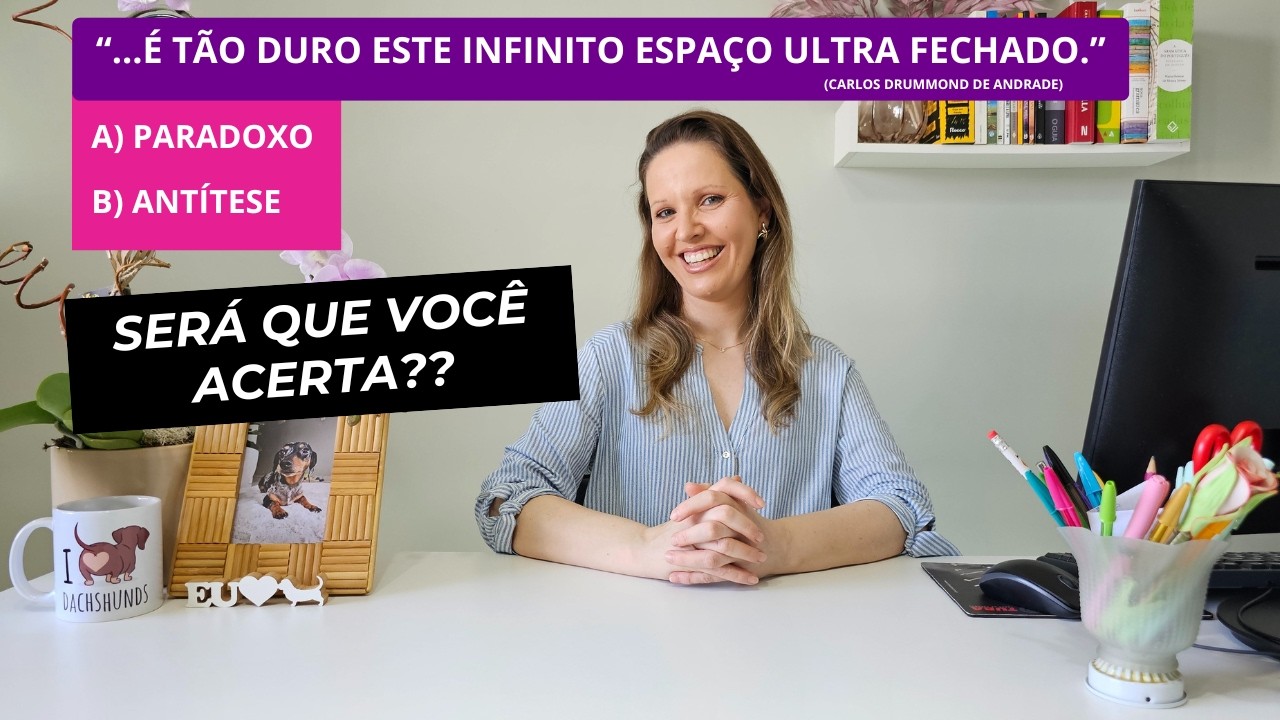 DESAFIO DE PORTUGUÊS! Você sabe identificar as figuras de linguagem?