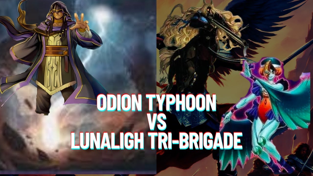 Odion Typhon vs Lunalight Tri-Brigade