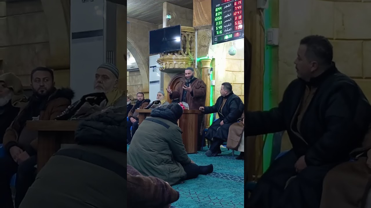 جانب من الملتقى الدعوي في جامع محمد علي في سرمدا 