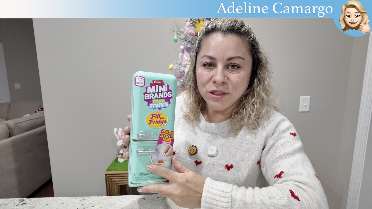 A mini geladeirinha chegou e já estamos enchendo ela! @AdelineCamargo