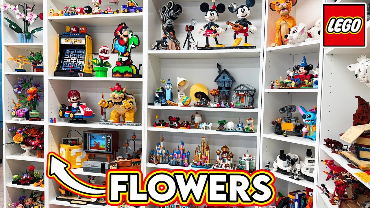 LEGO Botanicals | Review | Display Update | MILS Integration | Custom Vase