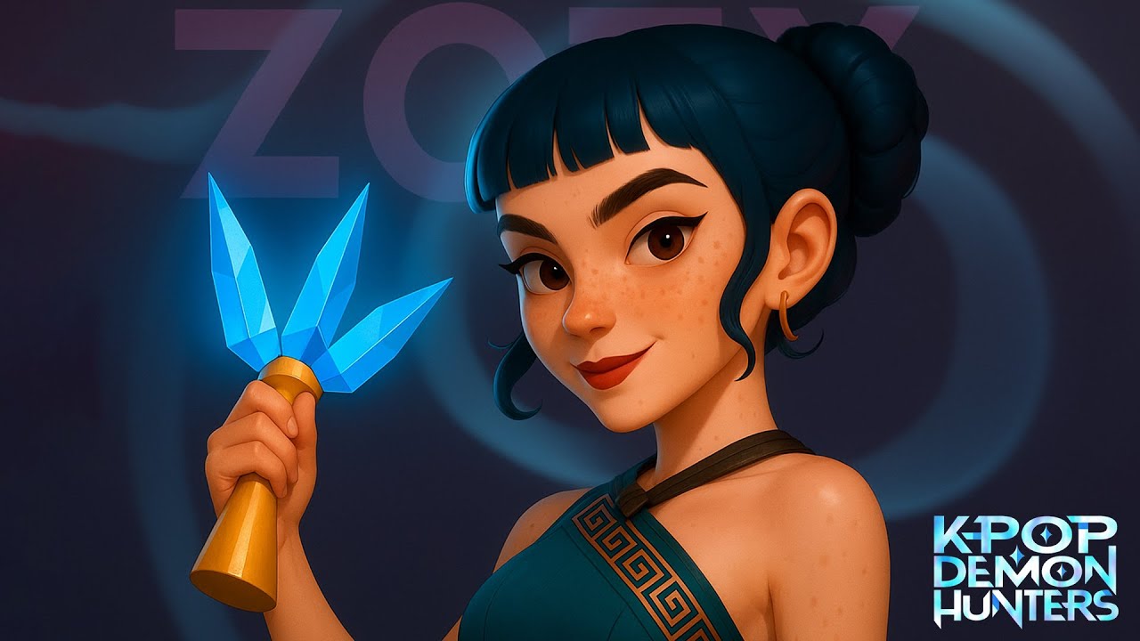 Zoey Song (Inspired by KPop Demon Hunters) Animated Music Video | Croco Beat