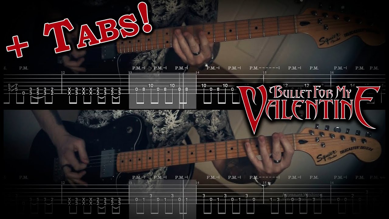 [NFS OST] Bullet For My Valentine - Hand Of Blood (Guitar Cover w/Tabs)