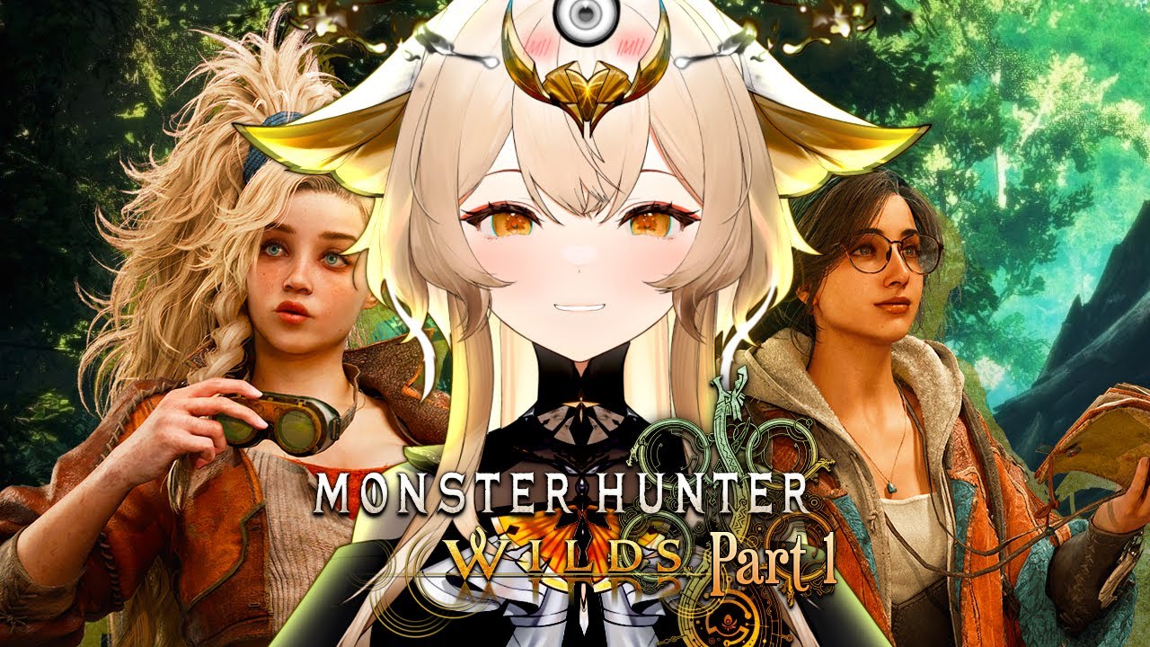 Yuzu Plays Monster Hunter Wilds | Part 1 (ft. Buffpup, Sinder & Basil)