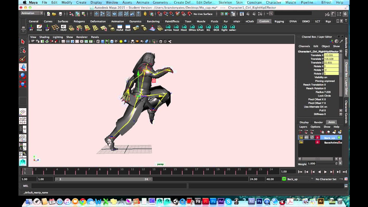 Motion Capture Part 2 : Understanding the HIK and Animation Layers