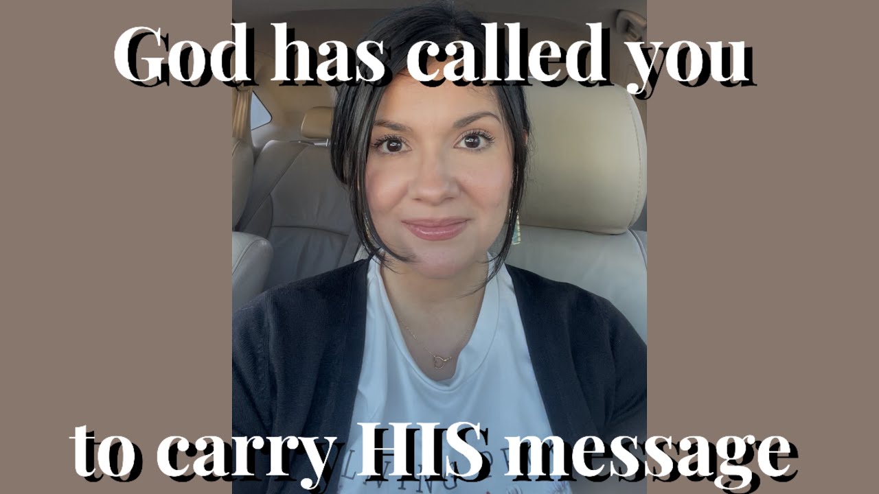 🔥God has called YOU to be HIS MESSENGER but 1st you must…🕊️ (prophetic word)