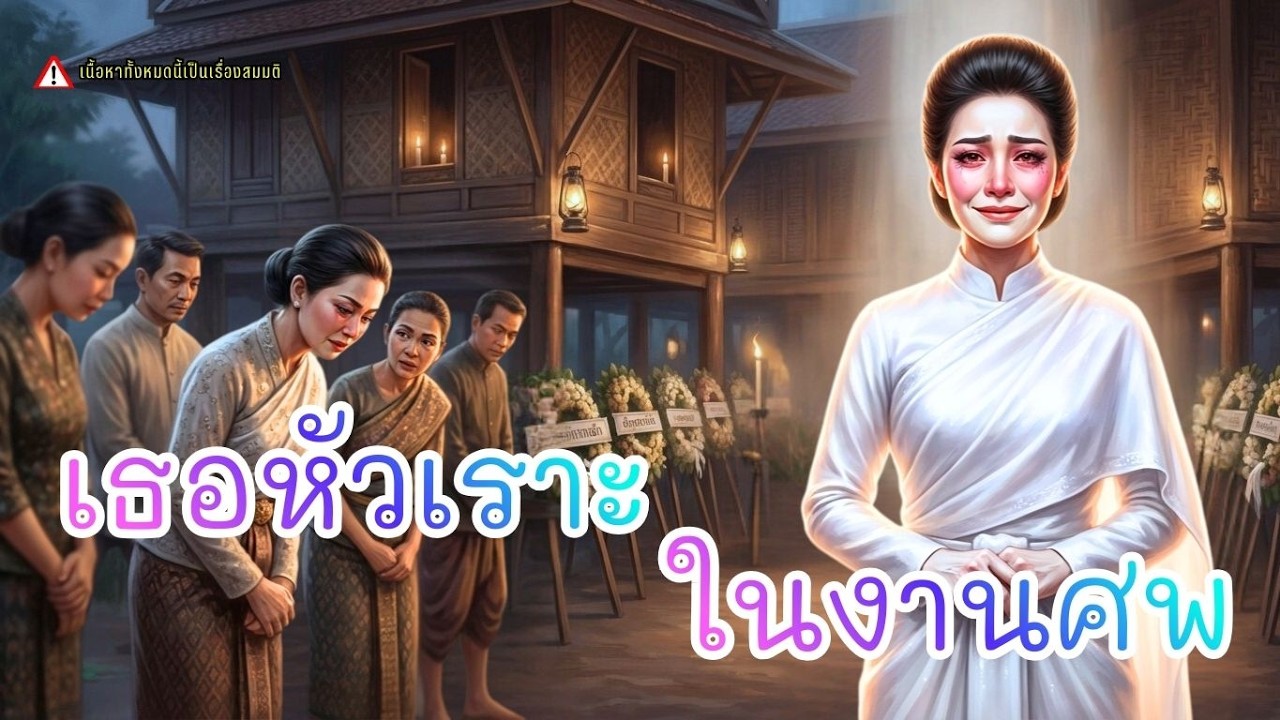 งานศพสามี…ภรรยาไม่ร้องไห้แต่กลับหัวเราะ | ความจริงสุดช็อกเบื้องหลังรอยยิ้มที่ไม่มีใครรู้