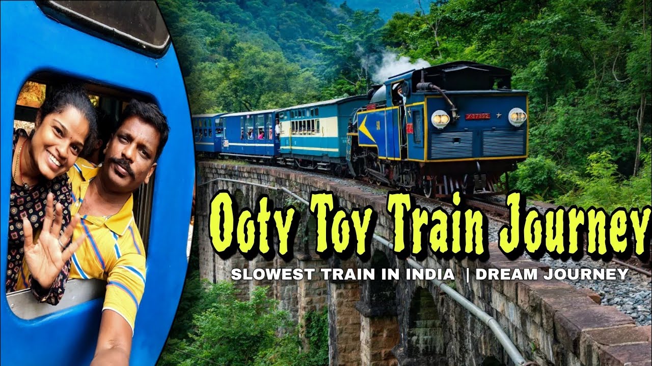 ஊட்டி மலை இரயில் பயணம் | Mettupalayam To Ooty Toy Train | #ootytoytrain #ooty #ootytrip