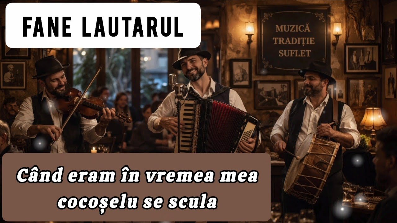 Fane Lautarul - Cand eram in vremea mea cocoselu se scula 