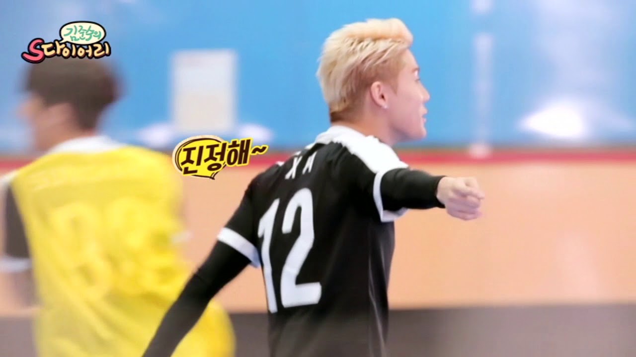 #김준수 #XIA #시아준수 #ジュンス #S다이어리 풋살 전반전 (브금영업해도 그룹안사요)