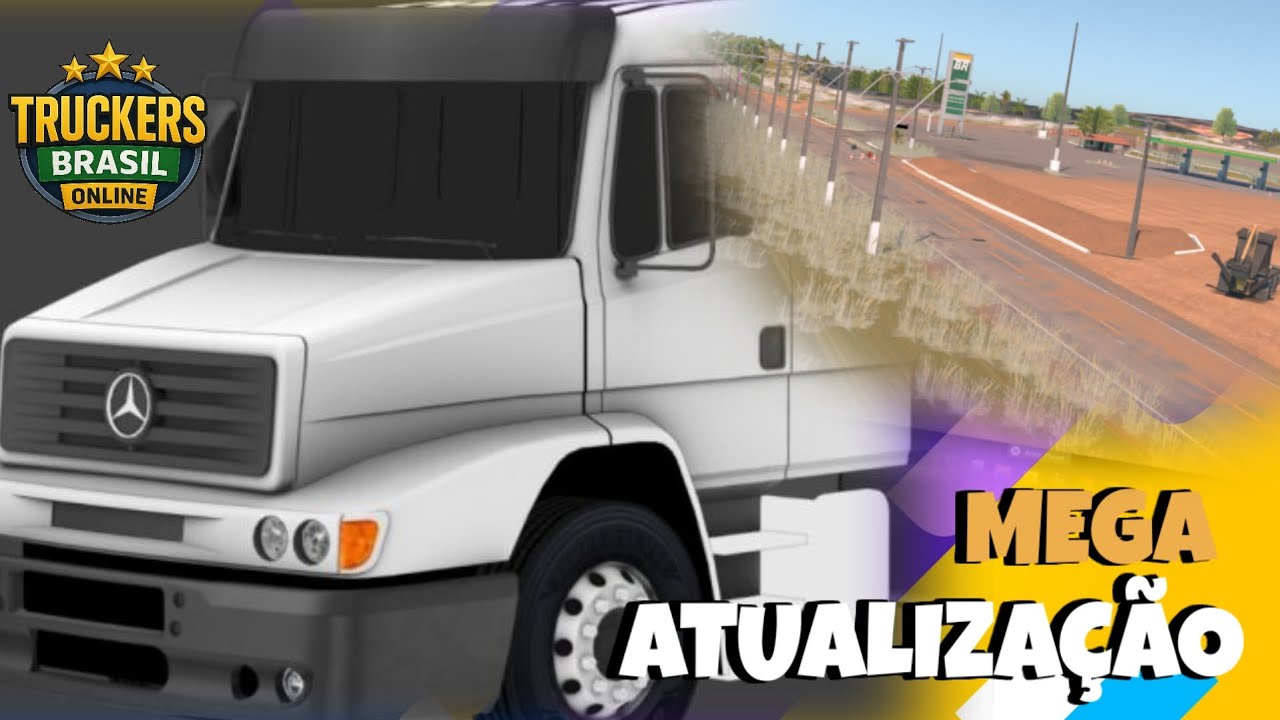 TRUCKERS BRASIL ONLINE - MEGA ATUALIZAÇÃO COM NOVO MAPA NOVO CAMINHÃO MERCEDES 1935 E VERSÃO DE IOS