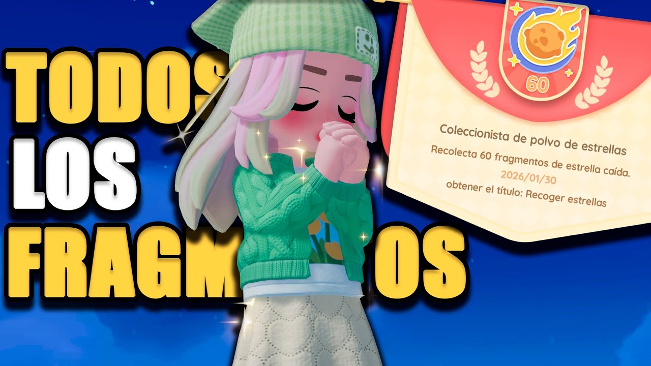 DÓNDE encontrar TODOS los FRAGMENTOS de ESTRELLA en Heartopia 🌠💖 