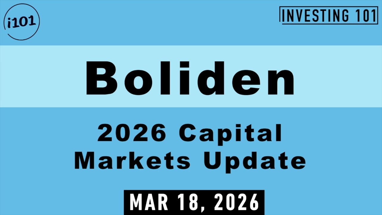 Boliden 2026 Capital Markets Update
