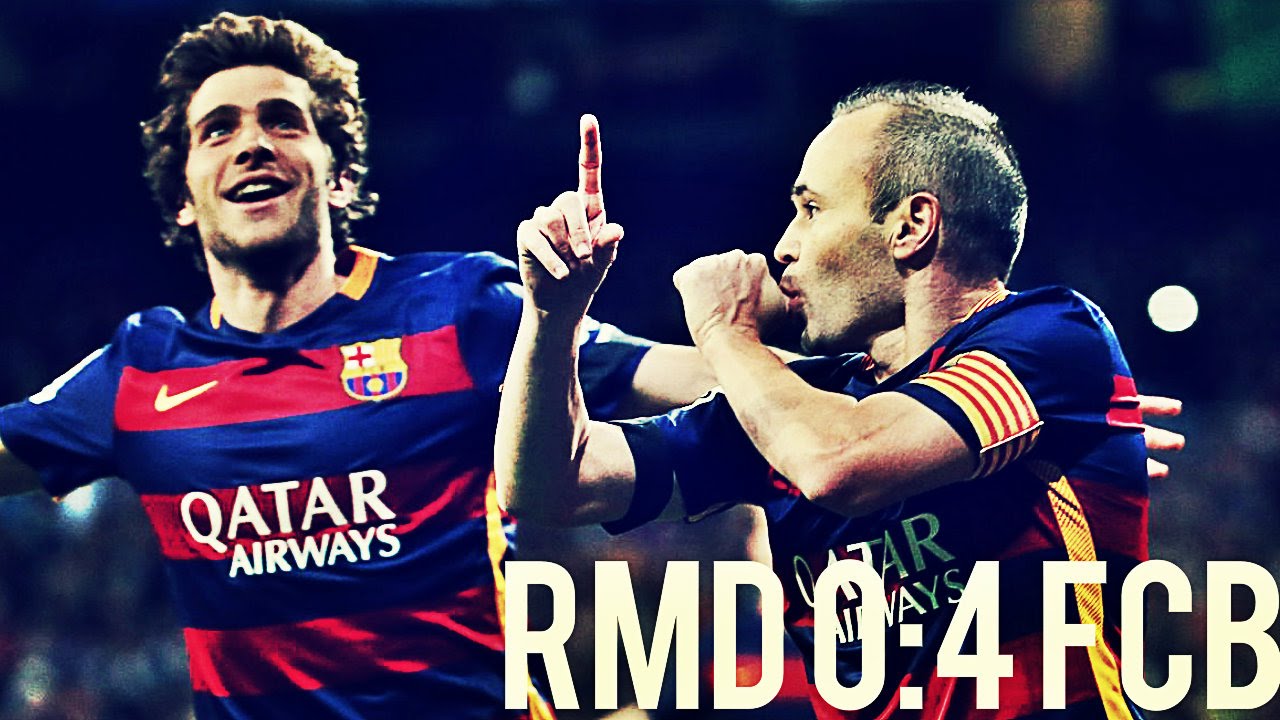 Real Madryt 0-4 FC Barcelona | Wszystkie gole, polski komentarz!