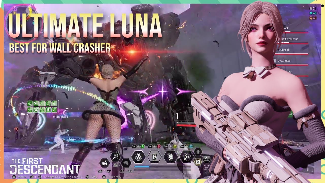 Ultimate Luna is now BEST for Wall Crasher Farming - The First Descendant