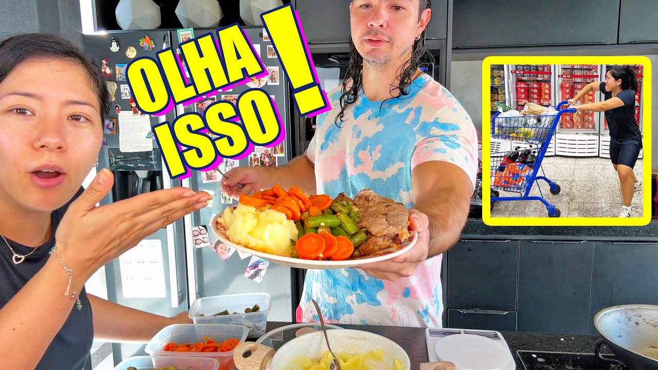 VLOG: MERCADO + COMIDA DA SEMANA 