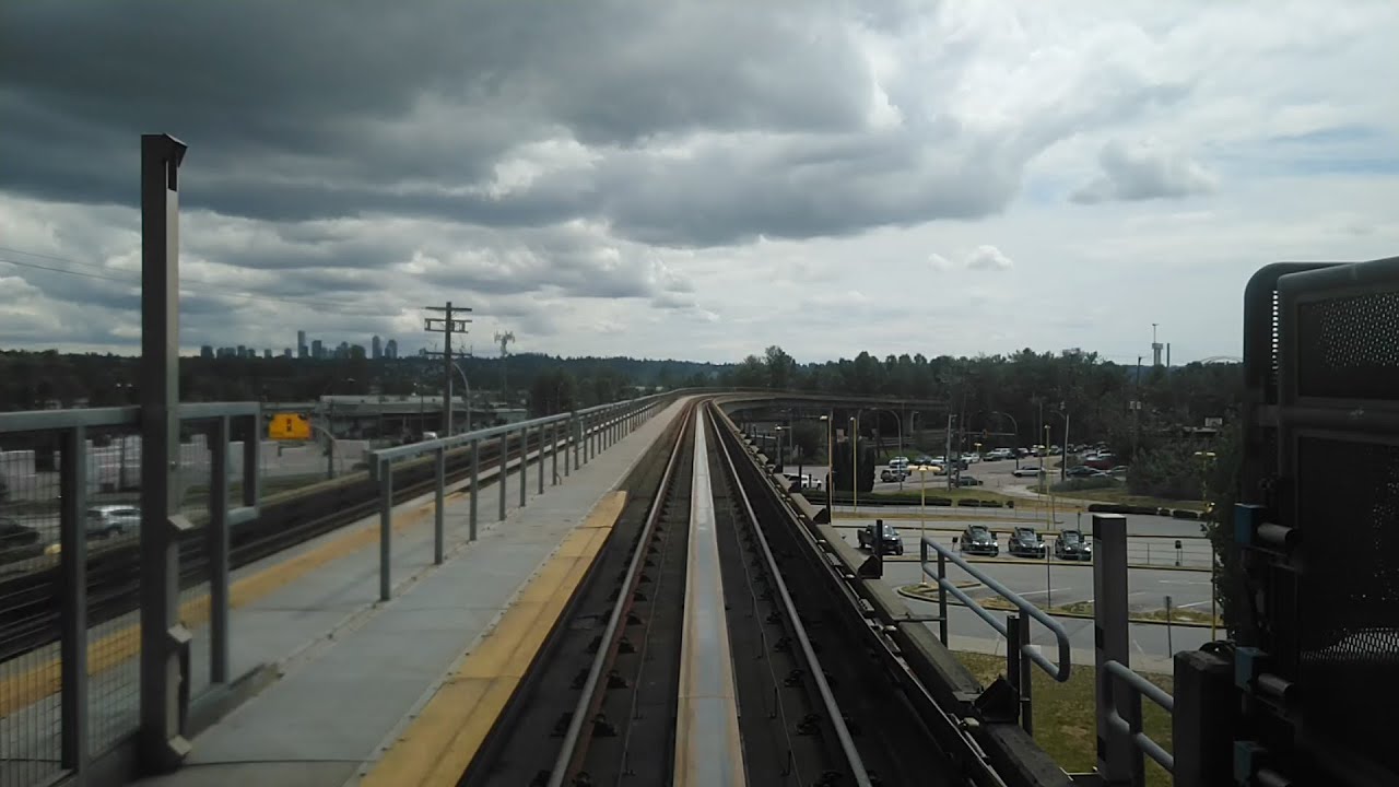 Vancouver Skytrain Expo Line Braid to Sapperton #vancouver #skytrain #translink #travel #tourism