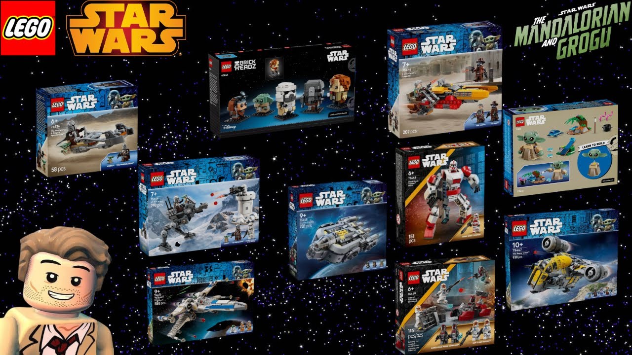 Imágenes Oficiales de Lego Star Wars The Mandalorian & Grogu 