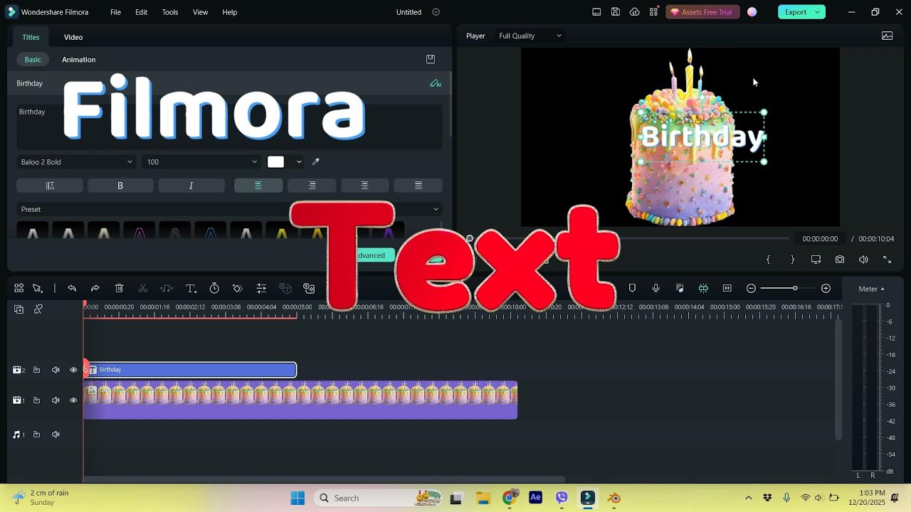Почему в Filmora невозможно переместить текст | Let's Do Tech | Как исправить проблему | Уроки по...