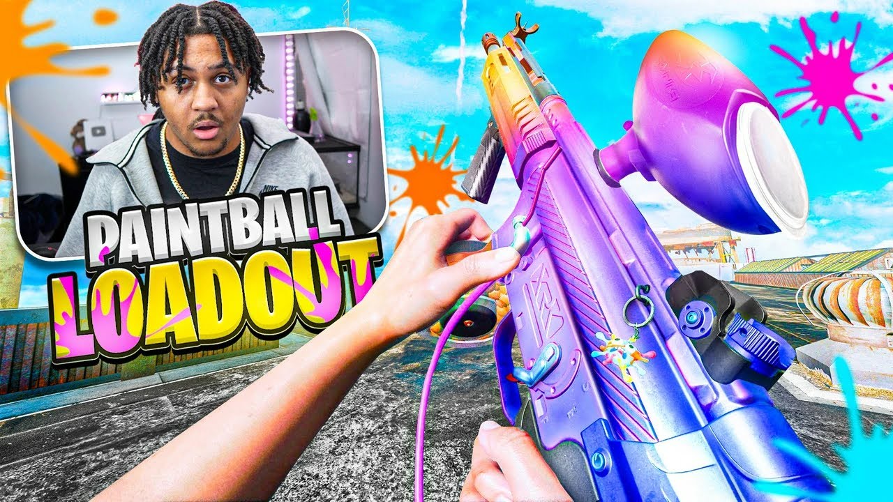 The New PAINTBALL GUN is INSANE on Rebirth Island Season 4...😍🎨