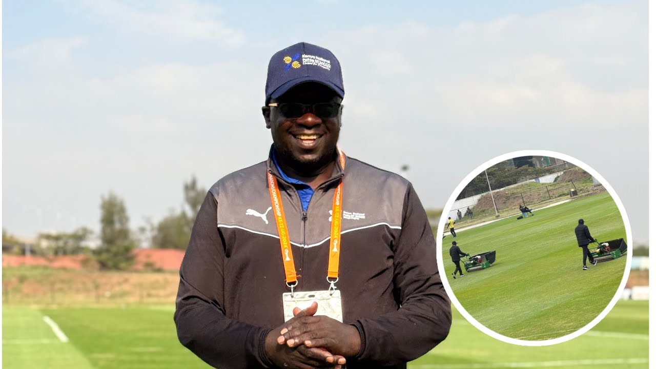Meet Charles Omondi Korea The Kenyan Lawn Care Pro Behind Police Sacco Stadium’s Perfect Pitch 🌱🇰🇪