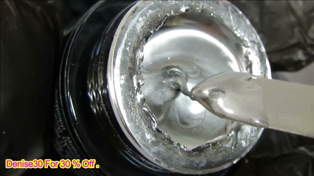 TESTING  Madam Glam's Silver Chrome Gel Paint