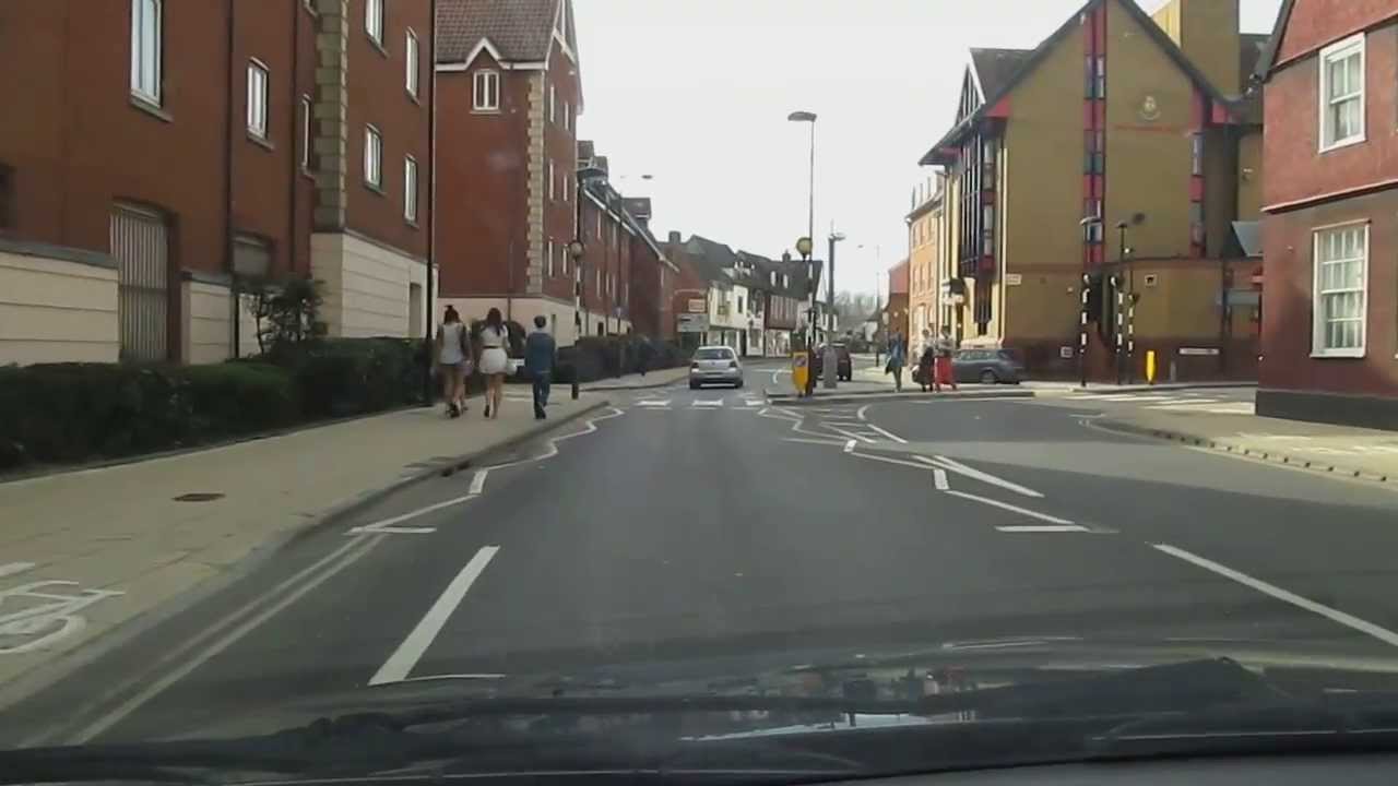Driving In Ipswich Suffolk