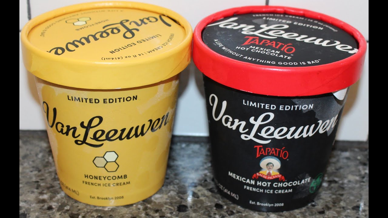 Van Leeuwen Ice Cream: Honeycomb & Tapatío Mexican Hot Chocolate Review