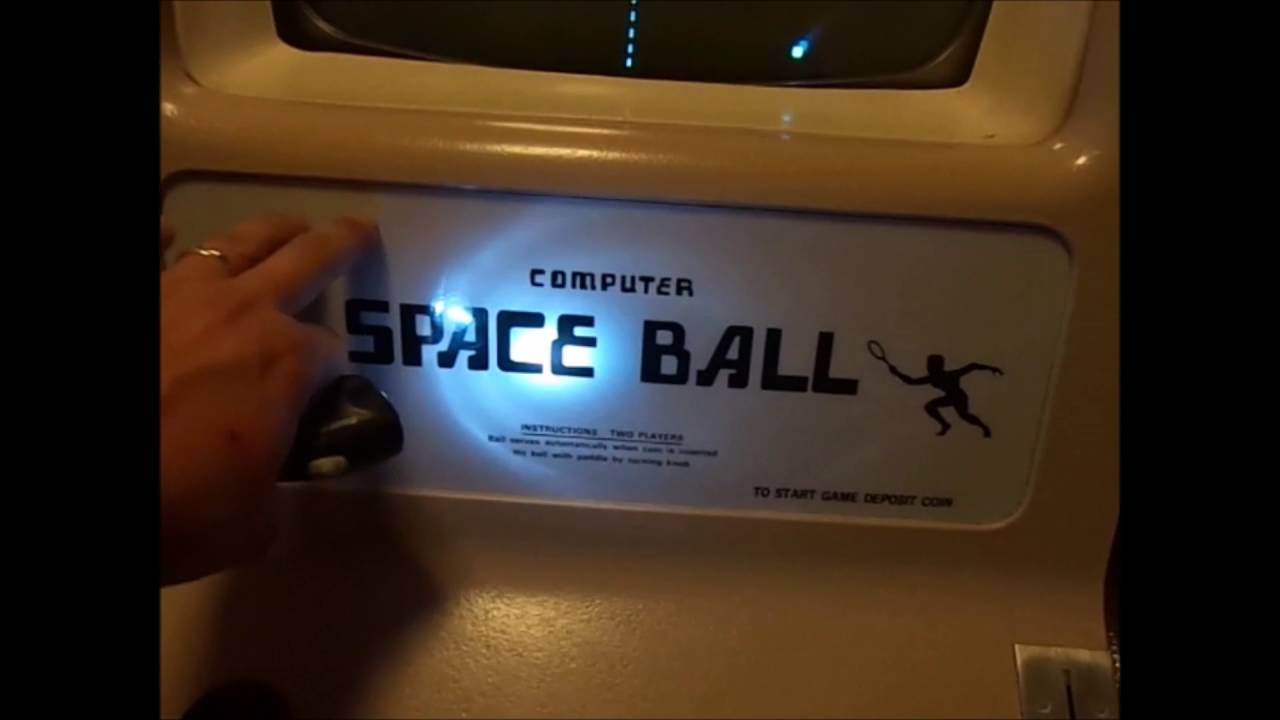 Computer Space Ball Arcade Game (1972 Nutting Assoc.) Pong Clone - Keith's Arcade