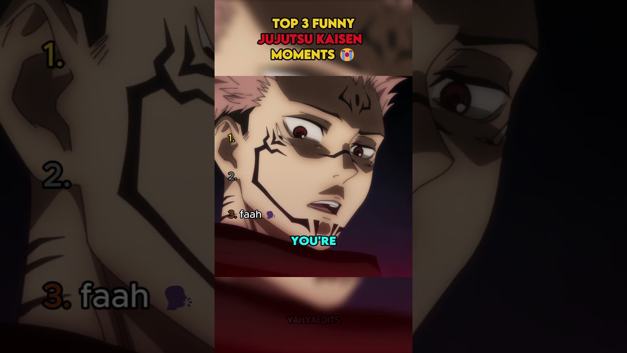 Top 3 FUNNIEST Jujutsu Kaisen S1 Moments PT5 😂🔥